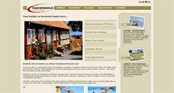 Desktop Screenshot of holidaybornholm.com